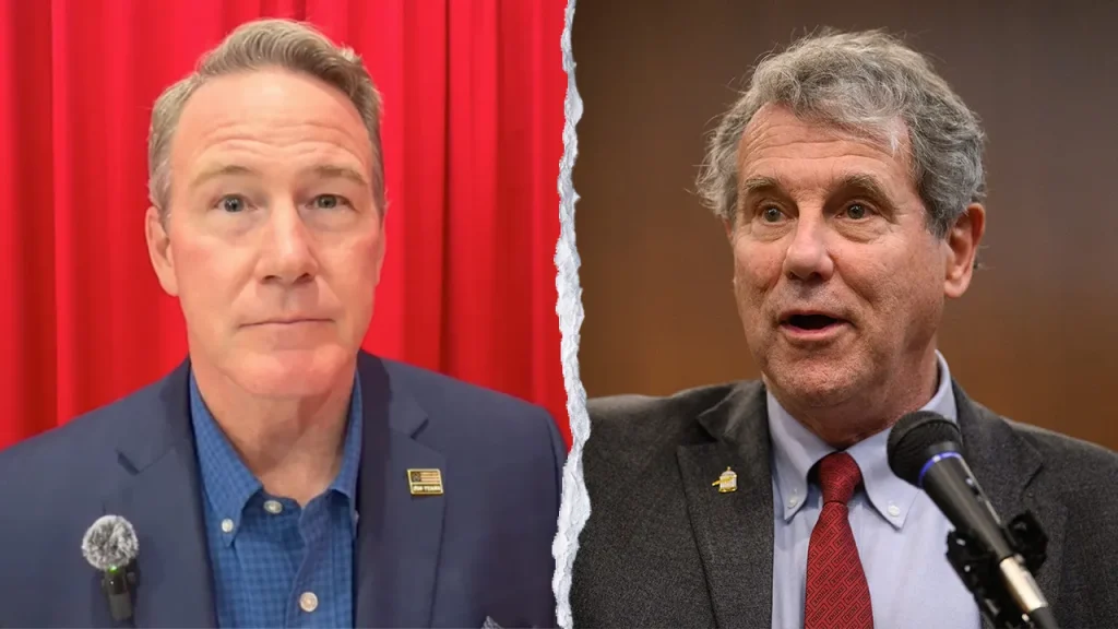 Sherrod Brown has a 52-47 advantage over Jon Husted in an Ohio Senate survey.