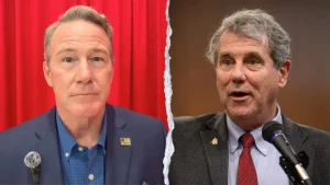 Sherrod Brown has a 52-47 advantage over Jon Husted in an Ohio Senate survey.