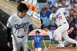 Shohei Ohtani hits fifth for the Dodgers against Chris Sale in NLDS Game 3