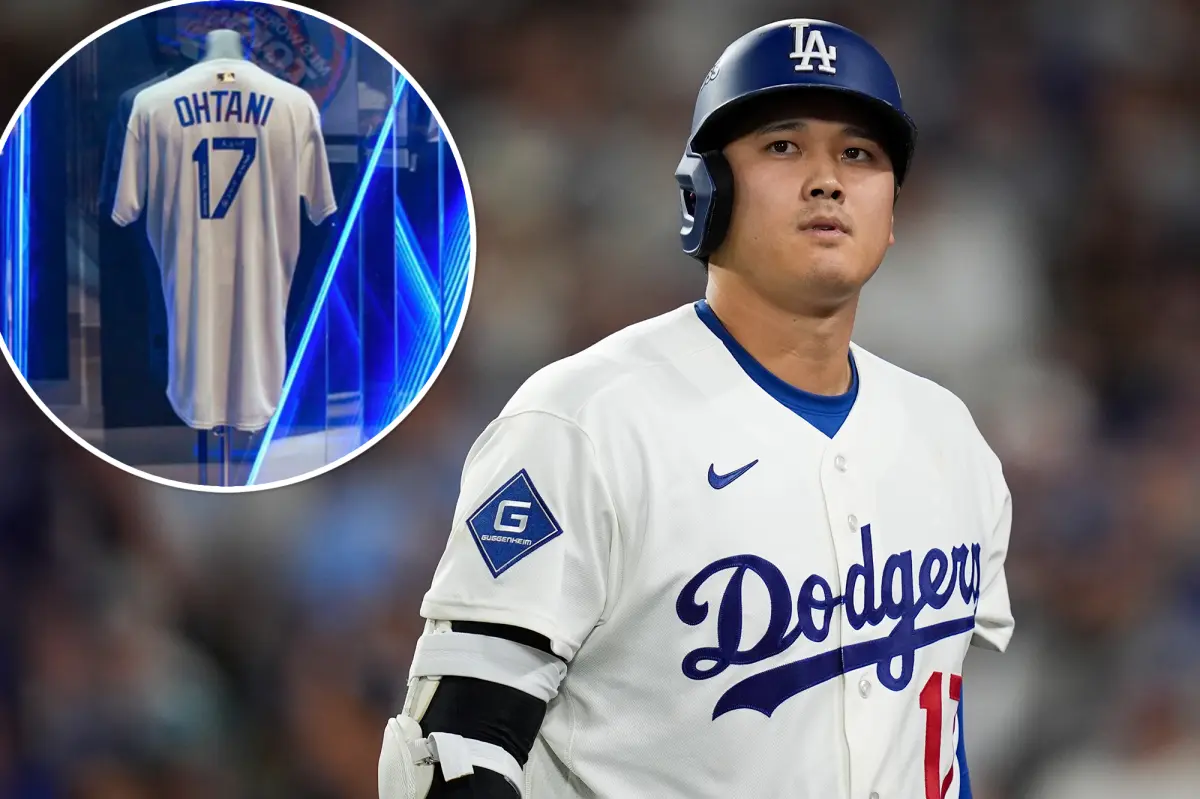 Shohei Ohtani's worn jersey sells for a record $2 million at auction