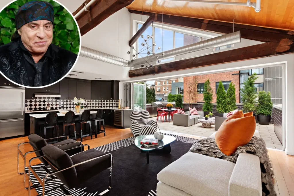 Sopranos actor Steven Van Zandt puts his NYC penthouse up for sale at $19 million