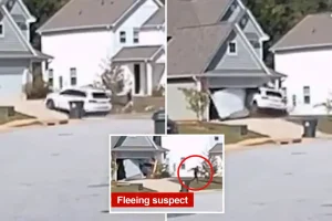South Carolina suspect crashes into house while fleeing from police