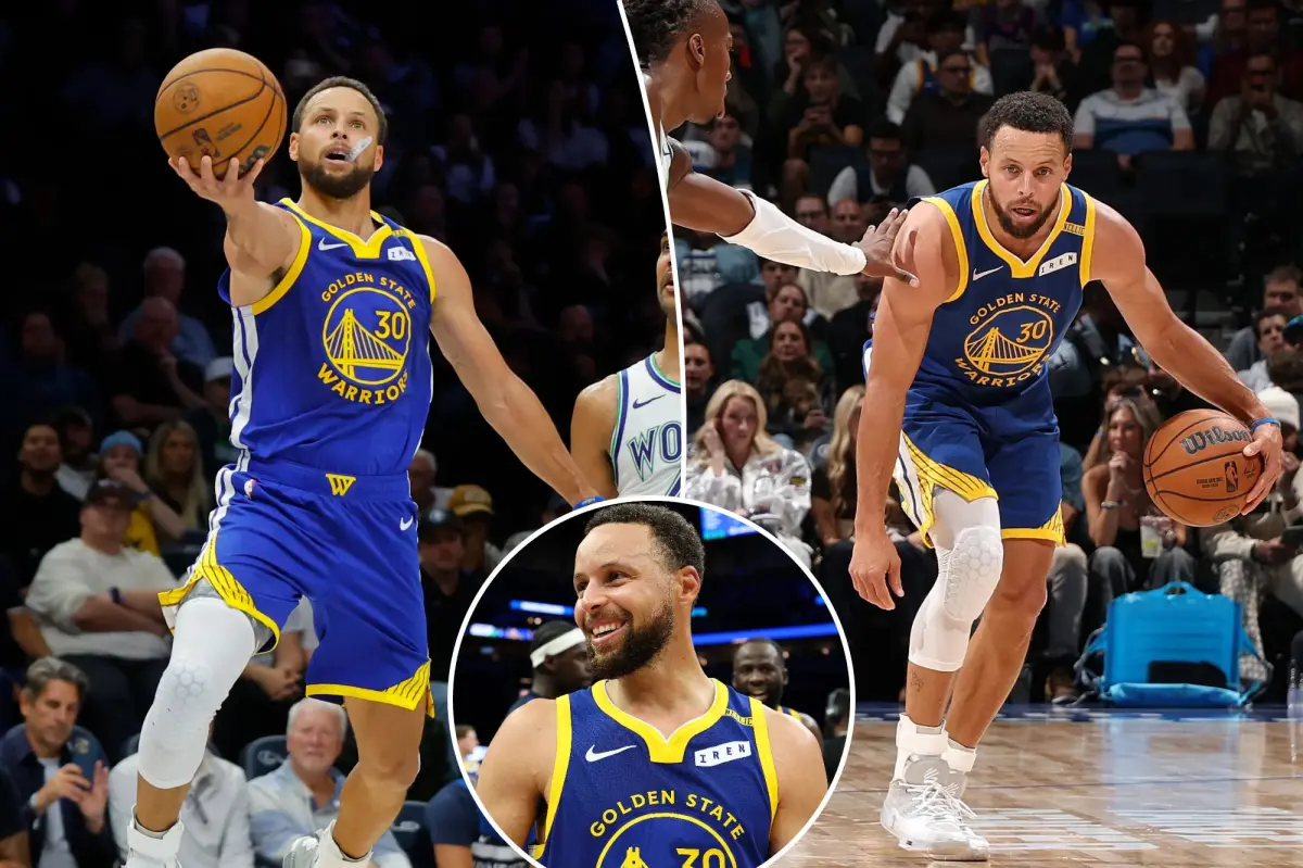 Steph Curry matches LeBron James with his 15th 40-point game after turning 35