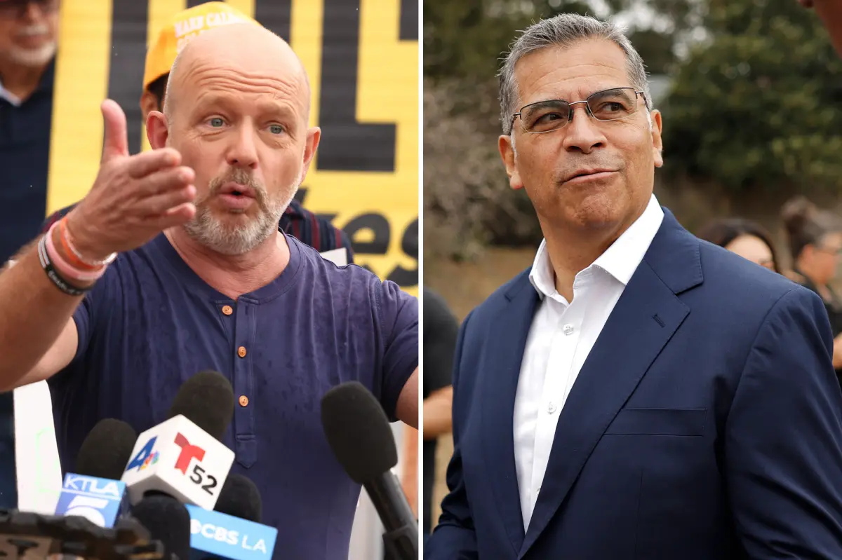 Steve Hilton calls Xavier 'B-ass Becerra' before the California governor debate