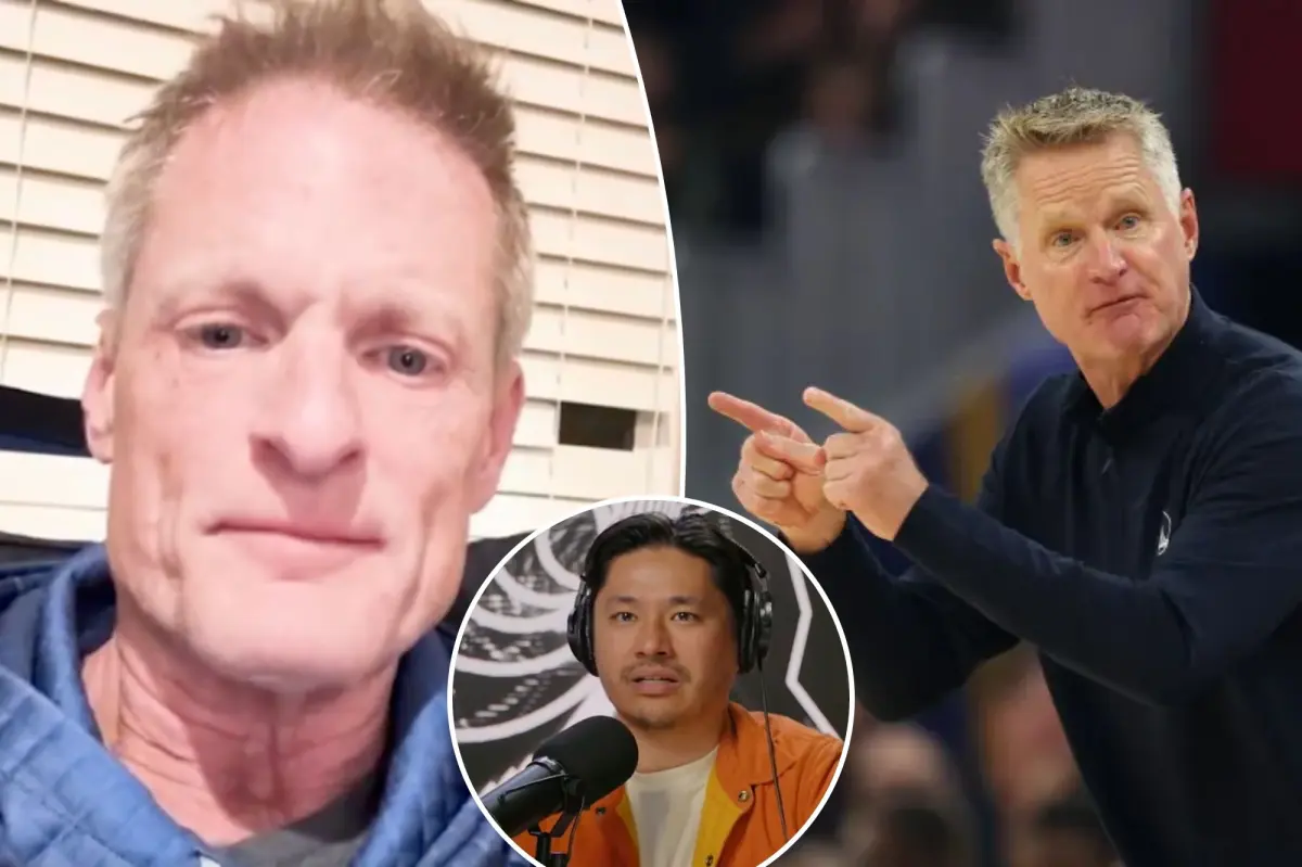 Steve Kerr's joke about a voter fraud scheme with his lookalike is revealed by Pablo Torre.