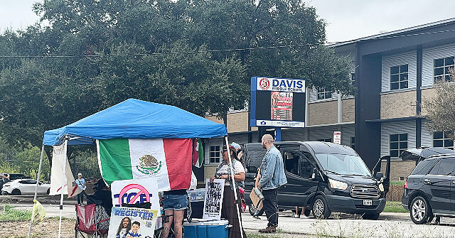 Struggling San Antonio Public School Welcomes Democrat-Supported Anti-ICE Protesters with Obscene Displays