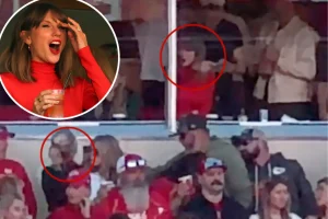 Taylor Swift experiences an uncomfortable encounter with a fan filming her at the Chiefs game