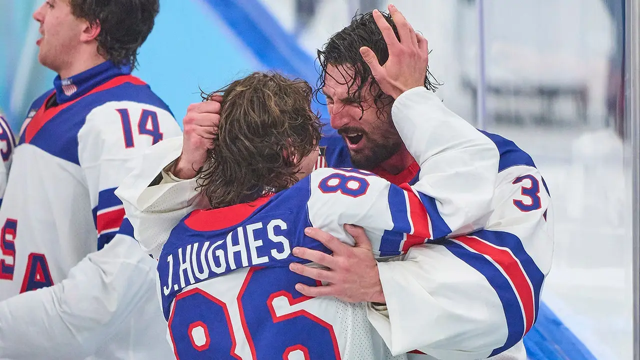 Team USA's Olympic hockey champions come together as Jack Hughes' Devils acquire goalie Connor Hellebuyck in a major move