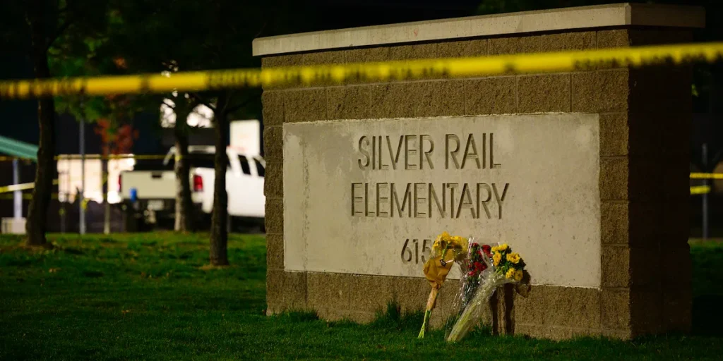 Teenager kills 3 kids and a teacher at an Oregon elementary school before a parent shoots the attacker, according to police.