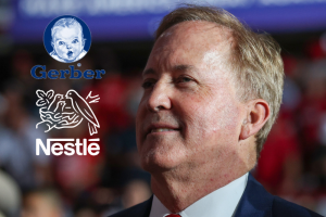 Texas Attorney General Paxton takes legal action against Gerber and Nestlé for arsenic and lead in baby foods