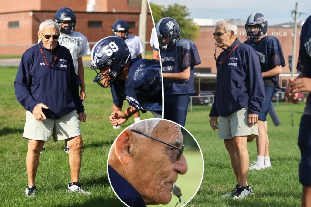 The 83-year-old high school coach who is still active — with four NFL players to his credit