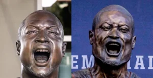 The Heat improved their awful Dwyane Wade statue, and now it actually looks like him.