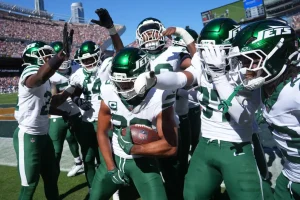 The interception that ended the Jets' winning streak was the only bright spot in a terrible defeat.