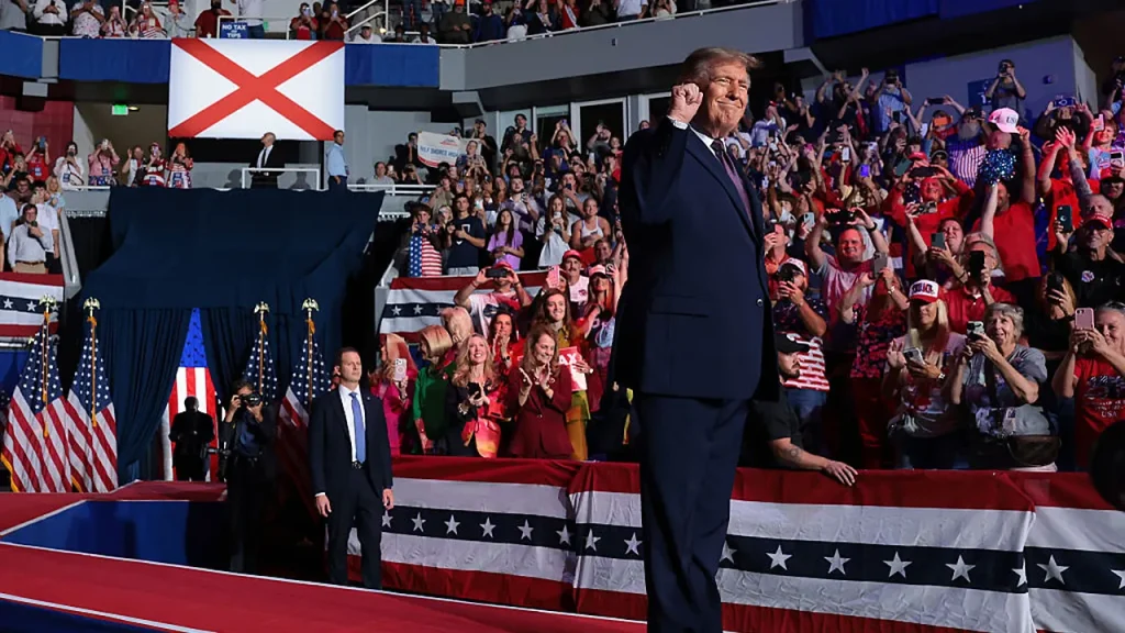 Three students from the University of South Alabama taken into custody for supposed threats linked to a Trump rally