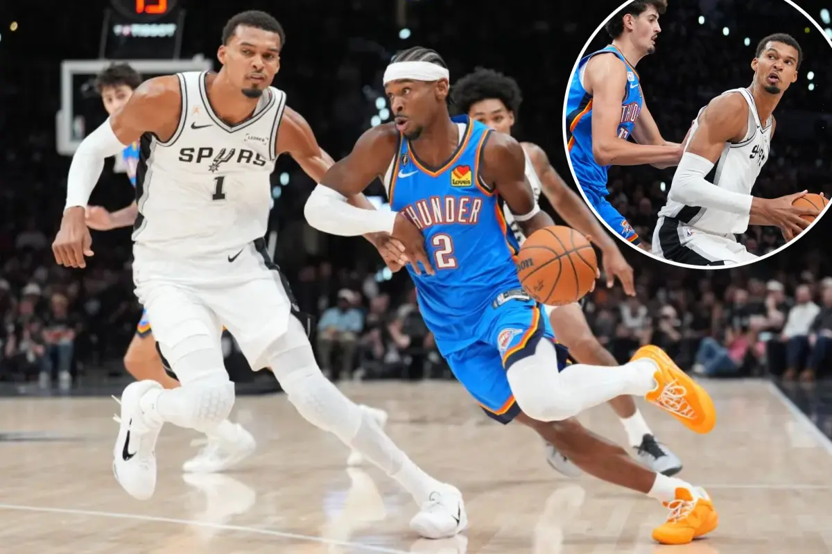Thunder defeat Spurs in season opener