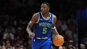 Timberwolves will be without Anthony Edwards for two months following knee surgery, according to reports.