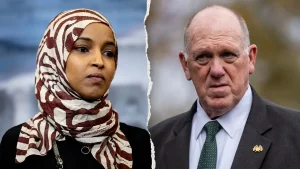 Tom Homan alerts that Ilhan Omar may lose her citizenship and face deportation due to fraud accusations.