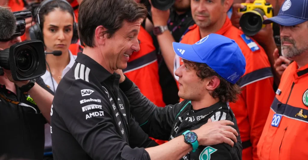 Toto Wolff discusses Kimi Antonelli: &lsquo;A champion's race&rsquo;