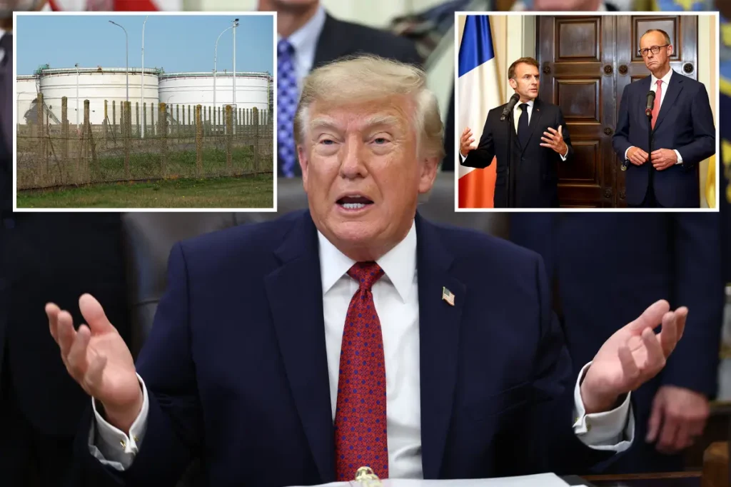 Trump administration warns of diesel export restrictions if Germany and France do not use their reserves, according to a report
