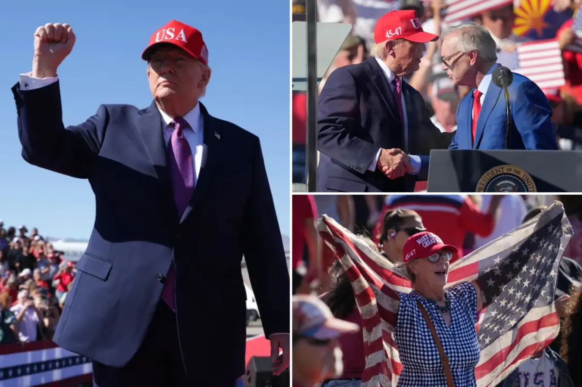 Trump criticizes Democrats during Arizona rally, cautions they will 'ruin our nation' before midterm elections.