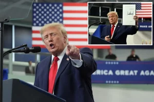 Trump grants pardons to diesel mechanics 'unjustly charged' during Biden administration at Alaska rally