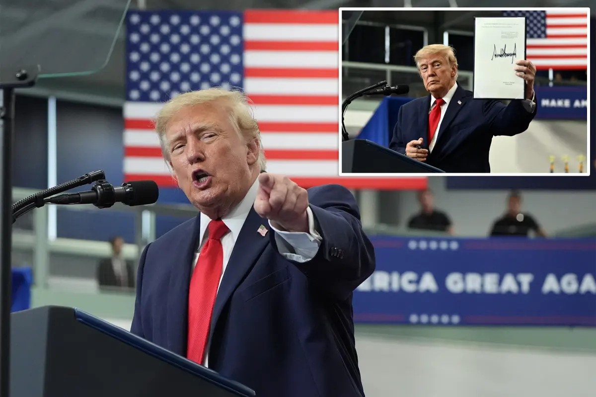 Trump grants pardons to diesel mechanics 'unjustly charged' during Biden administration at Alaska rally
