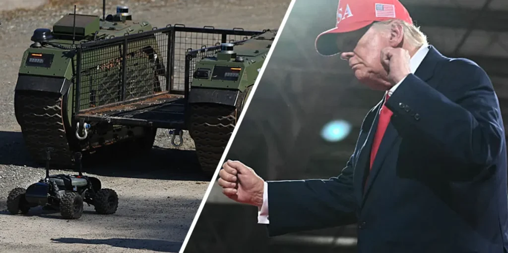 Trump has announced that a new large firing range for advanced superweapons will be built in this state.