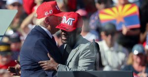Trump Holds Rally in Arizona with Boxing Icon Floyd Mayweather