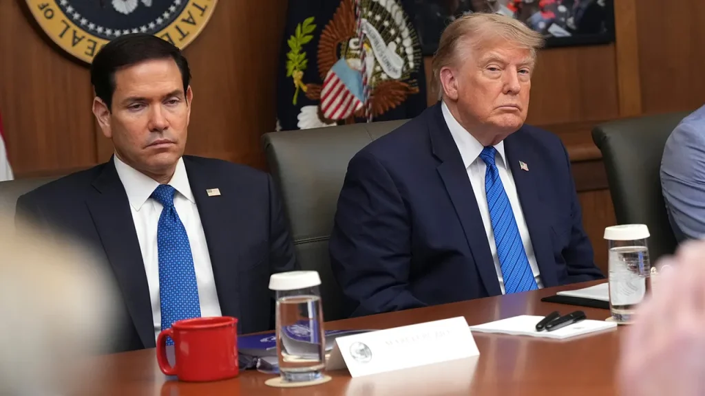 Trump indicates that further bombing is 'possible' following the removal of the Iran delegation by Rubio.