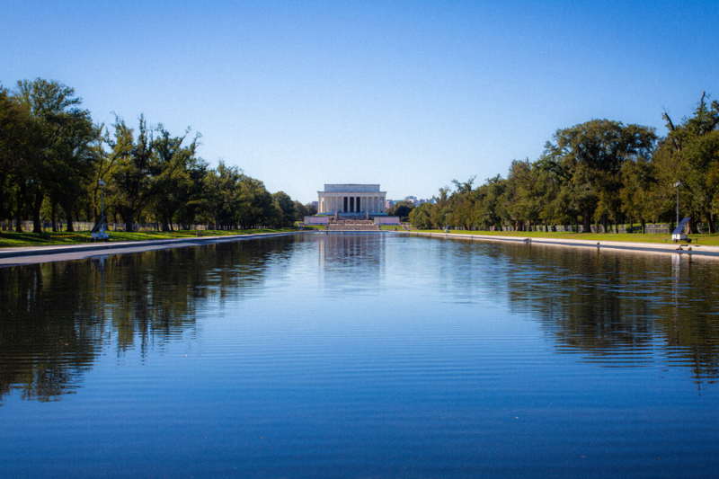 Trump: Lincoln Memorial Reflecting Pool nearly full, cameras ready to prevent any possible tampering
