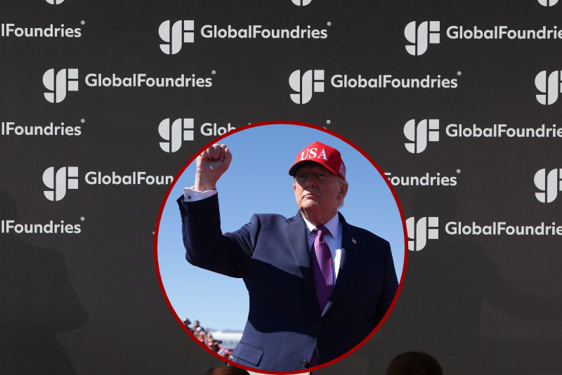 Trump reveals $21 billion deal with Japan-backed GlobalFoundries in New York.
