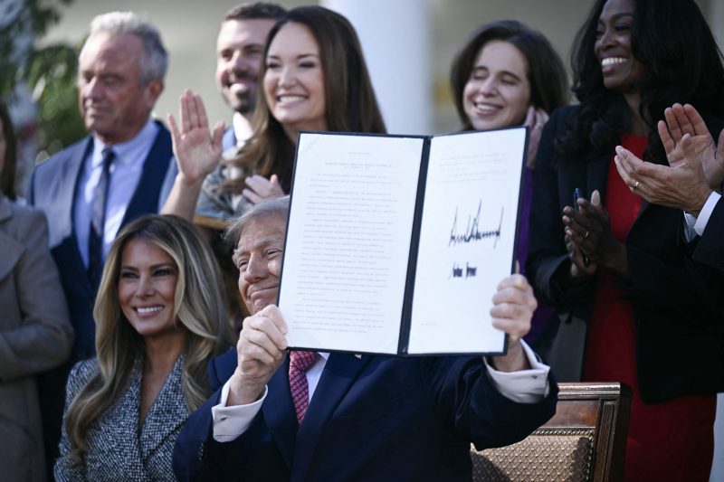 Trump signs executive order, with Melania Trump's support, to create a new women's health task force and division at NIH.
