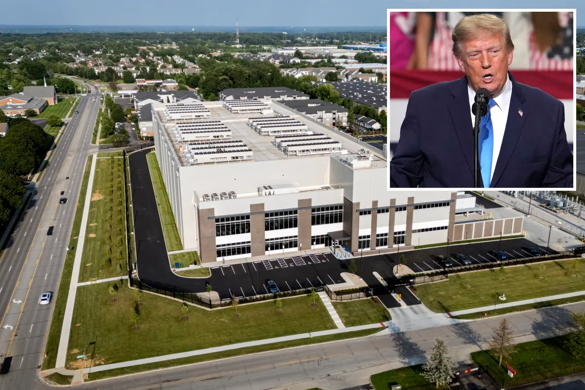 Trump supports Ohio data centers, cautions they could move to China if not welcomed in the US