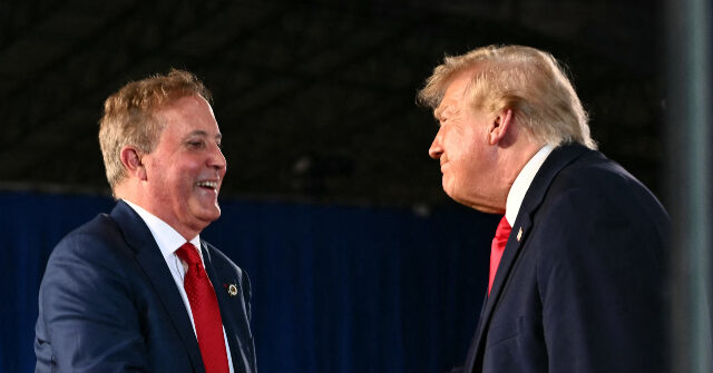 Trump Supports Paxton at Two Texas Rallies, Criticizes Talarico
