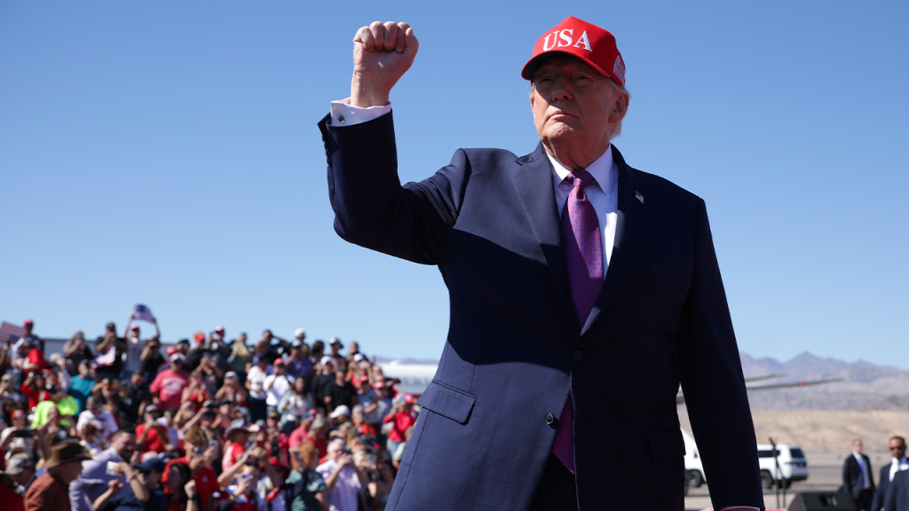 Trump supports Rep. Andy Biggs in Arizona and pays tribute to Charlie Kirk