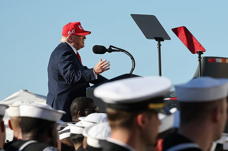 Trump visits Baltimore County to highlight a $3.7B investment by Anduril Industries aimed at enhancing the U.S. naval fleet