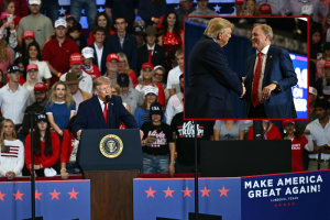 Trump visits Lubbock for his second campaign stop, rallying Republican support for Paxton