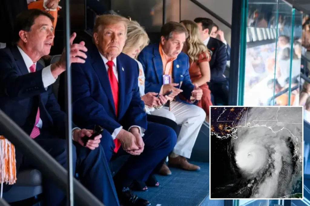 Trump will miss the Alabama-Georgia game due to Hurricane Isaias