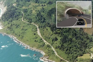 Tunnel project along picturesque Highway 101 in California moves to next stage