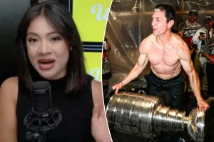 TV reporter expresses admiration for married Rod Brind'Amour: 'I'll be here if needed'
