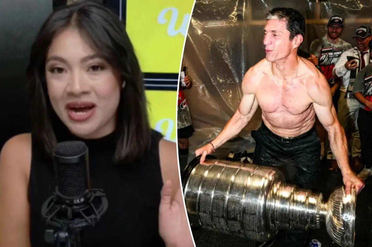 TV reporter expresses admiration for married Rod Brind'Amour: 'I'll be here if needed'