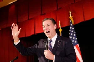 Unions for police and firefighters support Democratic Representative Tom Suozzi from New York