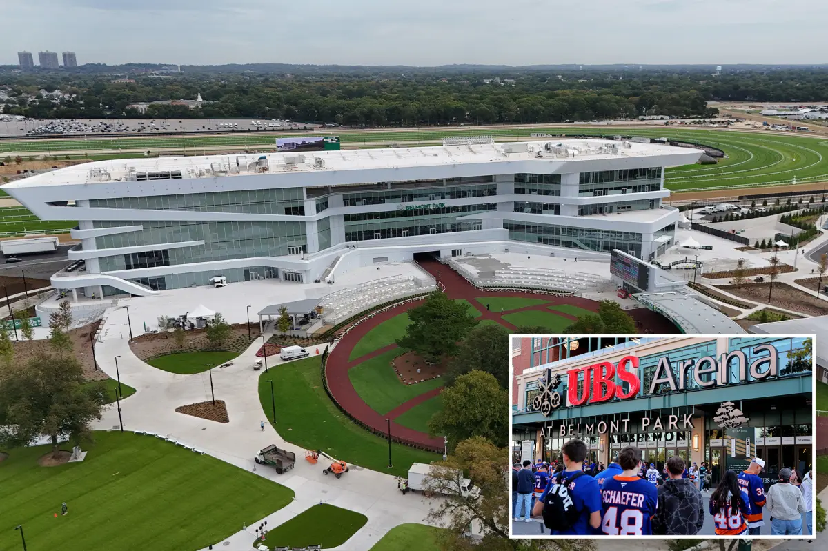 Updated Belmont Park enters a new phase—anticipating an outdoor Islanders game