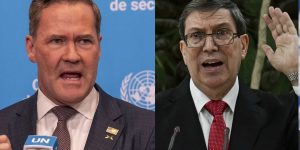 US ambassador interrupts Cuban officials attempting to take over UN speech: 'Step back! This isn't Havana!'