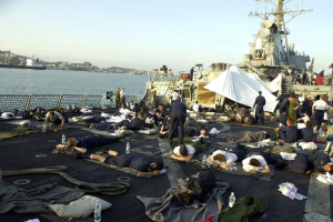 U.S. Navy commemorates 26 years since the al Qaeda attack on USS Cole that resulted in 17 deaths and nearly 40 injuries