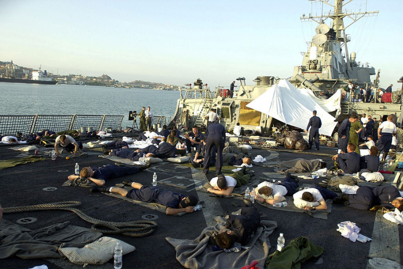 U.S. Navy commemorates 26 years since the al Qaeda attack on USS Cole that resulted in 17 deaths and nearly 40 injuries