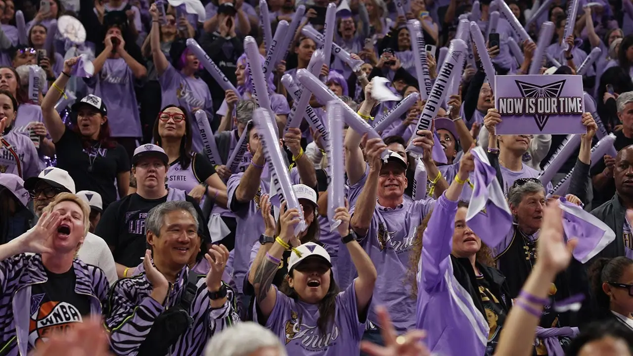 Valkyries players urge fans to take a sick day for Game 6 as early WNBA Finals start time draws fan responses.