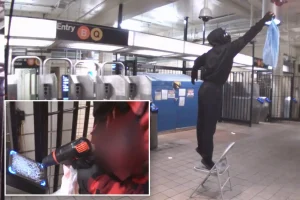 Vandals target OMNY machines at NYC subway station due to supposed connections to the IDF