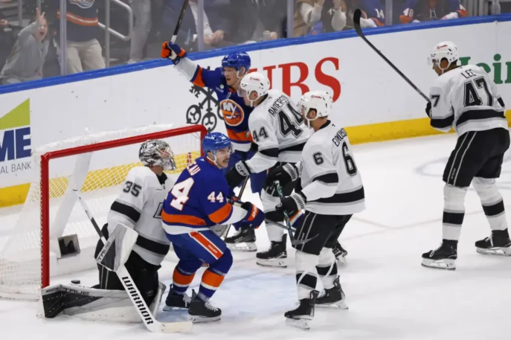 Victor Eklund of the Islanders is making a noticeable impact after only 10 games.