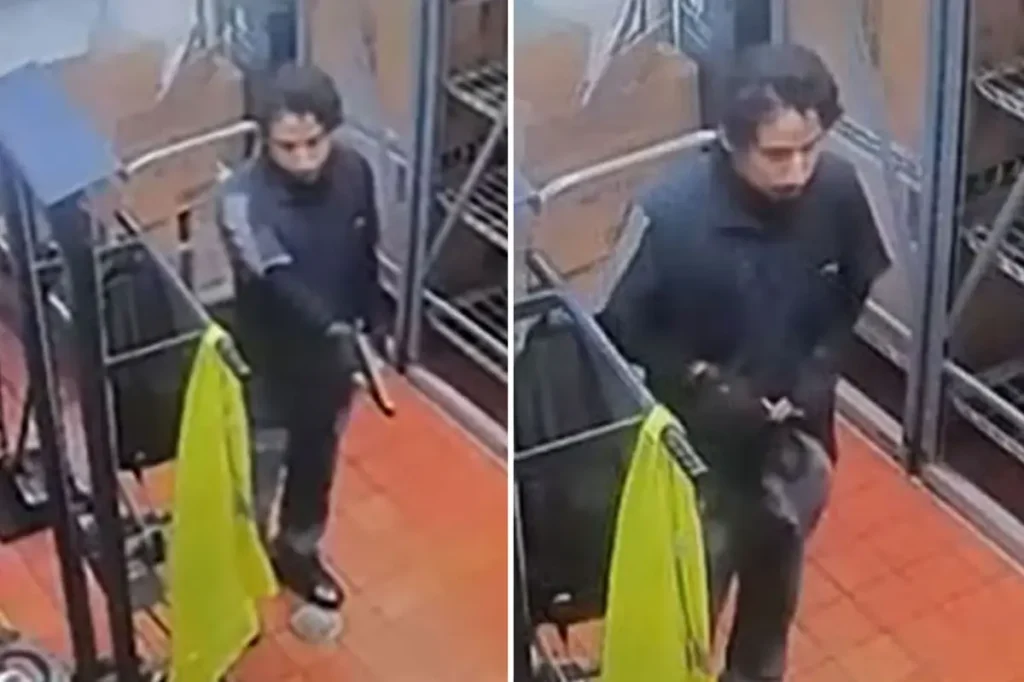 Video captures California police shooting armed McDonald's employee inside the restaurant